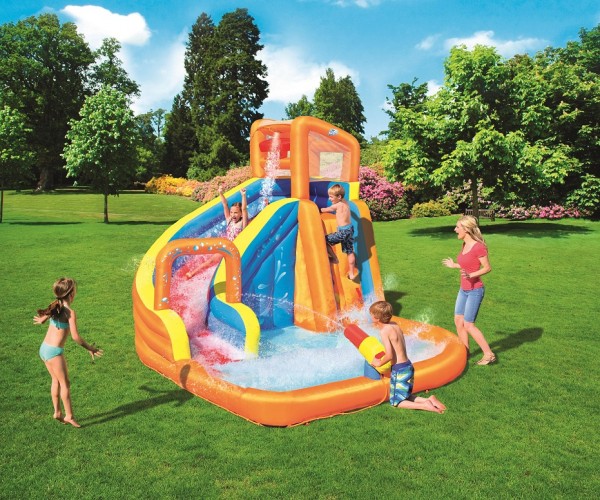 Bestway H2OGO! Wasserpark Turbo Splash mit Dauergebläse